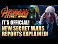 NEW SECRET WARS REPORTS! How Patrick Stewart Professor X Fits In!