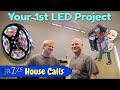 Doing your 1st LED Project, Step by Step, Start to Finish, w/ DrZzs & Zzachy ws2812 + DigUno + WLED