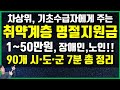 명절위로금 지급 나는 받을 수 있을까 ? 차상위, 기초수급, 노인, 장애인 등 최대 50만원까지 90여개 지자체 끝판왕 정리! , 신청기간, 신청방법, 지원대상, 금액, 기준