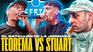 QUÉ BATALLÓN! ⚠️ BLON REACCIONA A TEOREMA VS STUART EN FMS ARGENTINA 🇦🇷