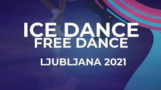 Noemi Maria TALI / Stefano FRASCA ITA | ICE DANCE FREE DANCE | Ljubljana Week 5 #JGPFigure