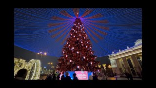 Moscow Celebrates New Year - 2025. Streets and Squares of the Russian capital