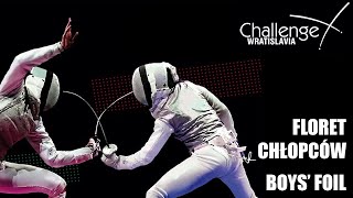 44. Challenge Wratislavia - Floret Chłopców/Boys' Foil - Międzynarodowy Turniej Szermierczy Dzieci