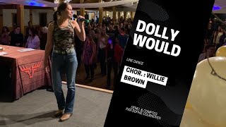 Dolly Would (Démo. & Comptes, Line Dance, niv. Déb., chor. : Willie Brown)