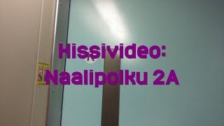 Hissivideo: Naalipolku 2A, Metsola, Vantaa - 1992 KONE M (manuaaliovinen)