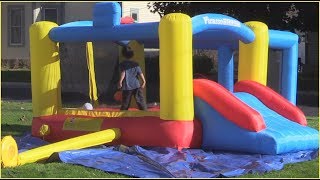 #1 Best Bouncy House PicassoTiles KC102 InFlatable HousE Review and PlayTime