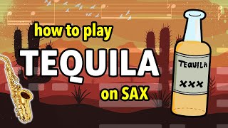 How to play Tequila on Sax | Saxplained