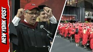 Unbelievable Moment Donor Pays Off Students' Debts in Commencement Speech