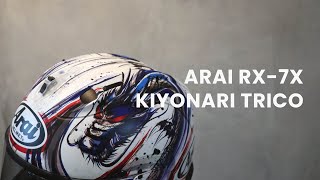 Arai RX-7X Kiyonari Trico, Pindah Dari Shoei ke Arai