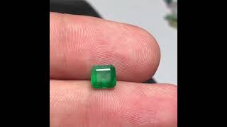 Beautiful emerald faceted of 1.10 carats