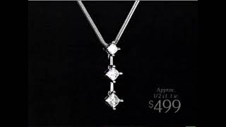 2003 Zales Commercial: Three Stone Diamond Pendant - November 2003