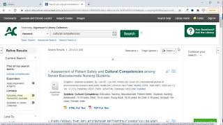 How to find a scholarly article using AC library resources