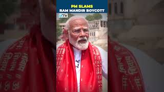 PM Modi Lambasts Congress, Rahul Over Boycotting Ram Mandir