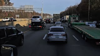 Nov 19th, Epic Truckin Journey: Woodford to Springfield Virginia's I-95 – Challenges & Scenic Views!