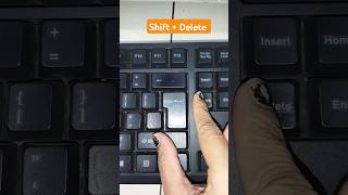 Permanent Delete Shortcut key Laptop/Pc