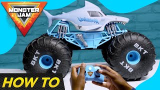 How to Drive the Monster Jam MEGA Megalodon RC Truck! 🦈
