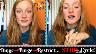 How To STOP the Binge/Purge Cycle\\ Eating Disorder Recovery