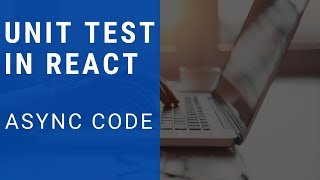 Writing unit test cases for async http code (axios) in React