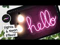 How To Create LIGHTS and NEON Effect in Procreate • Free Brush!