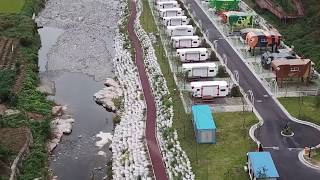 [FHD AerialVideo] 울주군 등억알프스캠핑장 Ulju Deongeok Campingsite