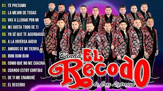 Banda El Recodo EXITOS 2024 - Banda Romanticas - Sus Mejores Canciones Mix Nuevo - Álbum Completo