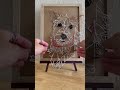 【うちの子も作って🐶】亡くなったワンちゃんの写真から針金で再現 犬ワイヤーアート wire sculpture dog