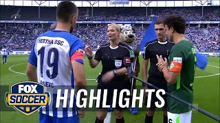 Hertha BSC Berlin vs. Werder Bremen | 2017-18 Bundesliga Highlights
