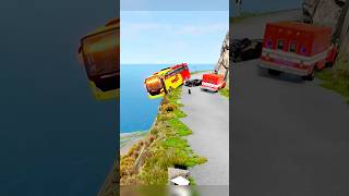 Realistic car crsh beamNG drive #172