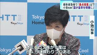 感染者8777人…急増で「まん延防止重点措置」は？　小池都知事「国が基準を明確に」と注文