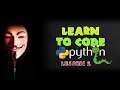 Learn Python Programming For Hackers - Lesson 2 - Variables