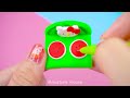 Make Hello Kitty Miniature Clay House has Watermelon Slime Pool with Unboxing Kitchen Playset Toys