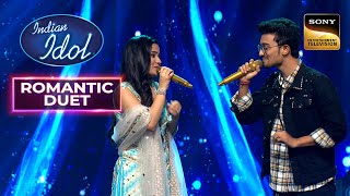 'Jane Kaise Kab Kahan' Song पर Rishi और Bidipta के Perfect Vocals | Indian Idol 13 | Romantic Duet