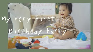 【一岁宝宝生日Party】 饭团🍙一岁啦！生日蛋糕 抓周 Smash Cake | 美国怀孕生产全程回顾 | My Very First Birthday Party