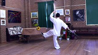 Tai Chi Sword 42 Form Step by Step Instructions (Paragraph 4)
