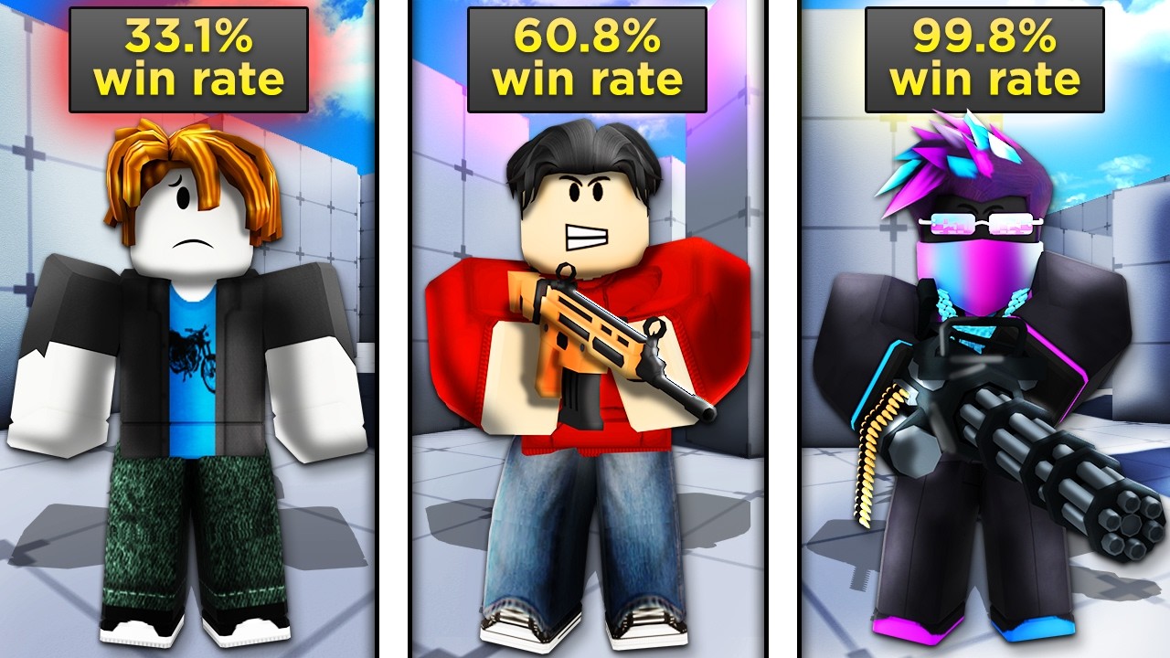 Guessing Your Win Rate In Roblox Rivals Youtube