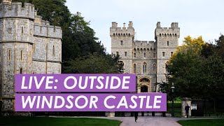 LIVE: Outside Windsor Castle After Kate Cancer Announcement