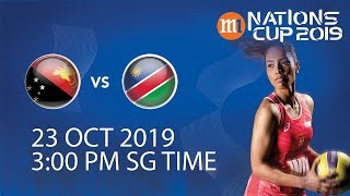 Papua New Guinea 🇵🇬 vs 🇳🇦 Namibia | M1 Nations Cup 2019