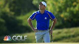 Is sitting Rory McIlroy in Ryder Cup Day 2 foursomes the right call for Europe? | Golf Channel