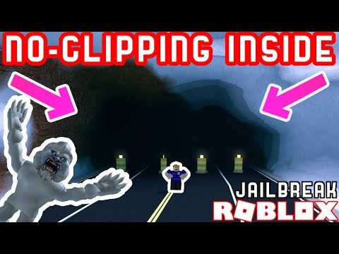 No Clipping Into Closed Road Tunnel Roblox Jailbreak Mythbusting - secret tunnels in roblox jailbreak