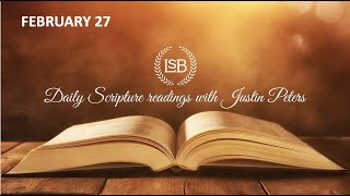 Daily Bible Reading: February 27