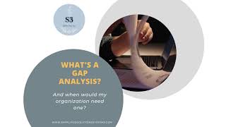 Gap Analysis Video 1
