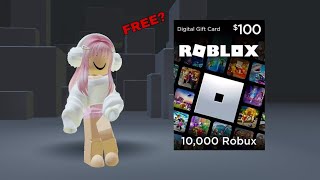 HOW TO GET FREE ROBUX! 🤩 *HURRY*