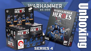 Unboxing Warhammer Heroes Series 4 Warhammer 40,000 blind buy boxes #warhammer40k