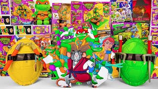 Teenage Mutant Ninja Turtles Unboxing ASMR | Leonardo Box, Raphael Box, Donatello Box, Mikey Box