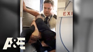 Hero Pilot TACKLES Man That Assaulted Flight Attendant | Fasten Your Seatbelt | A&E