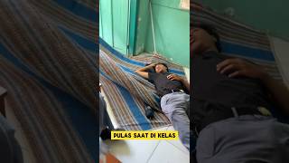 momen lucu ketika teman tidur pulas di kelas bikin ngakak ‼️ #ngakak #lucu #tidur #ketiduran #ketawa