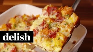 Ham & Cheese Brunch Bake | Delish