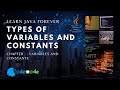 Types of variables and constants in Java | Java Programming