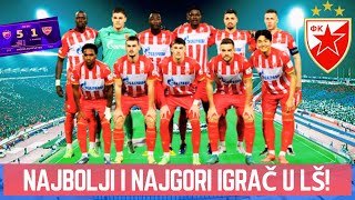 Najbolje i najgore OCJENJENI igrači Zvezde u Ligi Šampiona? #crvenazvezda #delije