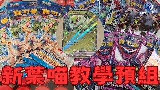 【TCG研究室】開箱新葉喵教學預組及卡包！| @PigFatChannel